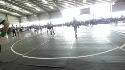 120 lbs Rr Rnd 5 - Anthony Jaramillo, Belen Jr Wrestling vs Dane Padilla, New Mexico Bad Boyz