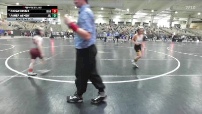 70 lbs Cons. Round 3 - Oscar Helms, Vikings Wrestling Club vs Asher Askew, Rabbit Wrestling Club