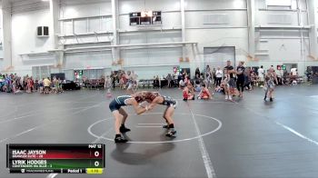 68 lbs Round 1 (6 Team) - Lyrik Hodges, Contenders WA Blue vs Isaac Jayson, Brawler Elite