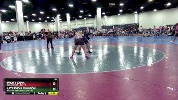 285 lbs Round 1 (16 Team) - Wyatt Tapia, Wellington - DEV vs Latravion Johnson, Intense Wrestling Club