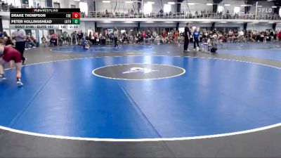 Elite 157 lbs Cons. Round 4 - Peter Hollingshead, Luther vs Drake Thompson, Coe