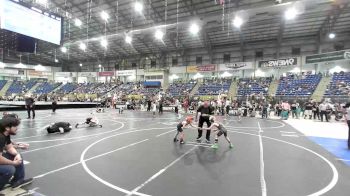 52 lbs 3rd Place - Asher Lamb, Canon City Wrestling Club vs Cash Dyess, Colorado Top Team