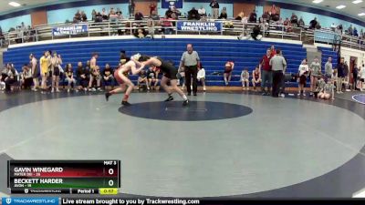 132 lbs Round 3 (4 Team) - Gavin Winegard, Mater Dei vs Beckett Harder, Avon