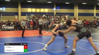 Match - Kameron Moss, Sanderson vs Sebastian Giurea, Poway High School