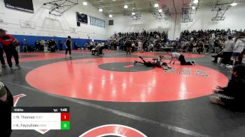 108 lbs Round Of 16 - Navarrion Thomas, Port Richmond-PSAL vs Khayrullo Fayzulloev, Forest Hills HS - PSAL