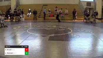 126 lbs Quarterfinal - Abel Brunk, Mechanicsburg vs Luke Mentzer, Chambersburg