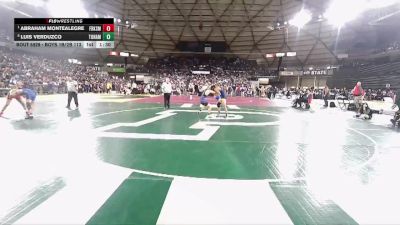 Boys 1B/2B 113 Quarterfinal - Abraham Montealegre, Forks vs Luis Verduzco, Tonasket