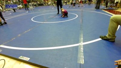 49 lbs Rr Rnd 2 - Gideon Johnson, Benton Parks Youth Wrestling vs Christopher Mcgrew, Greenwood Wrestling Academy