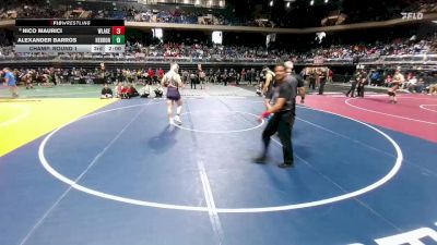 6A 215 lbs Champ. Round 1 - Rade Ostrander, Keller Timber Creek vs Payton McAlister, Plano West