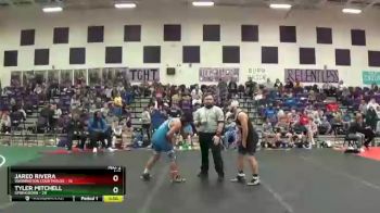 142 lbs Round 3 (6 Team) - Tyler Mitchell, Springboro vs Jared Rivera, Washington Courthouse
