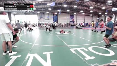 113 lbs Rr Rnd 3 - Luke McCarthy, Gritty Grapplers vs Kaeden Nelson, Indiana Outlaws Orange