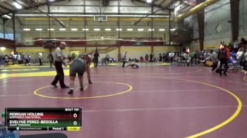 190 lbs Cons. Round 2 - Evelyne Perez-Bedolla, Joliet Township vs Morgan Holling, Northwest High School