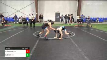 105 lbs Final - Eren Sement, Iron Horse vs Devin Ryan, Edge
