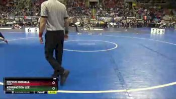 135 lbs Cons. Semi - Kerrington Lee, Stanley vs Payton Russell, Minot
