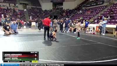 66-68 lbs Round 2 - Jarret Riopel, Canon City Wrestling Club vs Jionni Hernandez, Ridge Wrestling Club