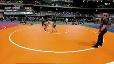 6A 113 lbs Cons. Round 2 - Gabriel Cortez, McKinney vs Garrett Patterson, San Antonio Johnson