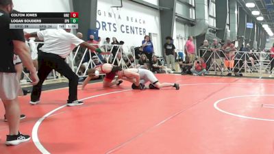 195 lbs Rr Rnd 3 - Colton Jones, Grizzly Wrestling Club - HSB vs Logan Souders, St Paris Graham - HSB