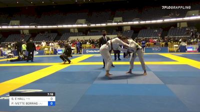 SAMANTHA E HALL vs PAIGE IVETTE BORRAS 2021 World Jiu-Jitsu IBJJF Championship