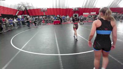 145 lbs Quarters - Scarlett Yeager, Wichita Training Center vs Evangeline Coutu, Michigan Premier