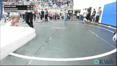 66 lbs Rr Rnd 3 - Rocket Jones, Raw Wrestling Club vs Silvie Rodanski, Cleveland Takedown