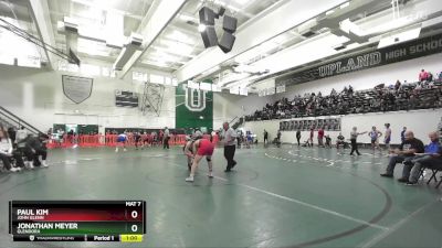 165 lbs Cons. Round 2 - Paul Kim, John Glenn vs Jonathan Meyer, Glendora