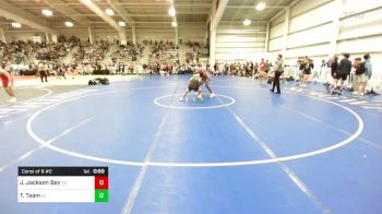 132 lbs Consi Of 8 #2 - Javin Jackson Bey, TX vs Tyger Taam, HI