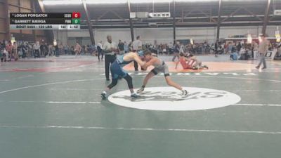 120 lbs Consi Of 4 - Logan Forgatch, Scorpions vs Garrett Bjerga, Pinnacle