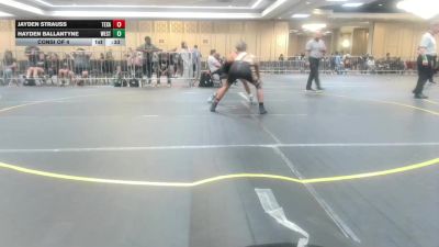 120 lbs Consi Of 4 - Jayden Strauss, Texas vs Hayden Ballantyne, Westlake HS