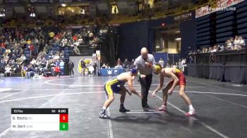 157 lbs Consolation - Grant Stotts, Iowa State vs Wyatt Gerl, Cal State Bakersfield