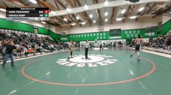 138 lbs Quarterfinal - Lincoln Kemp, Pinedale vs Jaims Fernandez, Worland