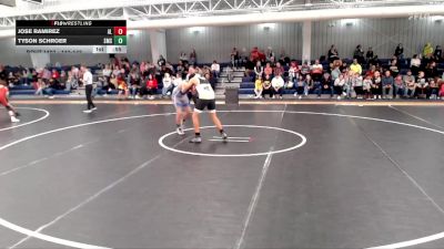142-143 lbs Round 1 - Tyson Schroer, Sunrise vs Jose Ramirez, Ansley/Litchfield