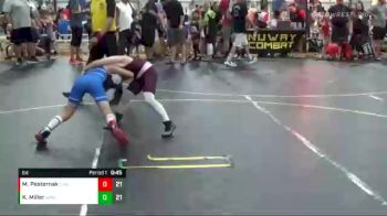 64 lbs Round 1 (6 Team) - Kameron Miller, ARES Black vs Mason Pasternak, Stallers Elite