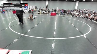 132 lbs Gabriel Roehl, Minnesota Red vs Talon Tahdooahnippah, Oklahoma Red