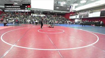 152 lbs Champ. Round 3 - Charlie Gittelsohn, Berkeley vs Trevor Economos, Monte Vista