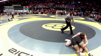 D2-190 lbs Champ. Round 1 - Tatum Gore, Bellevue vs Gabe Miller, Canfield