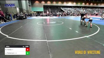 49 lbs Quarterfinal - Knox Pohle, Rough House vs Jack Pederson, Summit Wrestling Academy