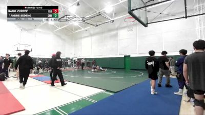 157 lbs Champ. Round 1 - Ramil Cortez, Paramount vs Andre Sedeno, Camarillo