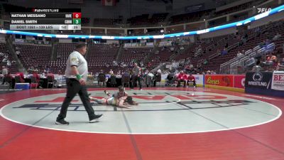 139 lbs Consi 1 - Nathan Messano, Haverford vs Daniel Smith, Connellsville