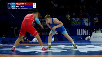 92 kg Quarterfinal - Nurbolot Adyl Uulu, KGZ vs Ivan Kirillov, RUS