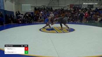 285 lbs Semifinal - Tj Takafua, Fremont (Sunnyvale) vs Nicholas Villarreal, Gilroy