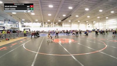 56 lbs Consi Of 8 #2 - Atlas Selearis, Amity vs Henry Burke, Lynx Wrestling Club