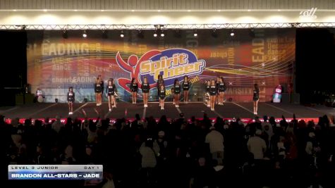 Brandon All-Stars - Jade [2025 L3 Junior Day 1] 2025 Spirit Cheer Dance Grand Nationals & Cheer Nationals