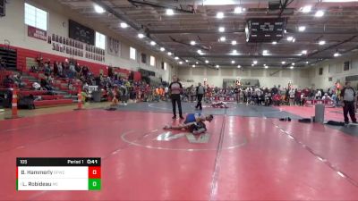 105 lbs 1st Place Match - Lachlan Robideau, MN Elite vs Briggs Hammerly, Bonus Points Wrestling Club