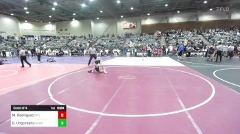 78 lbs Consi Of 4 - Marc Rodriguez, Red Wave WC vs Grayson Ungureanu, Rampage WC