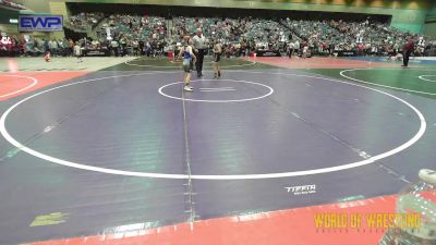 64 lbs Consi Of 8 #2 - Gavin Petraglia, Steel Valley Renegades vs Owen Houtz, Cottage Grove Mat Club