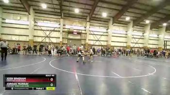 84 lbs Cons. Round 2 - Josh Bingham, Ridgeline Riverhawks vs Jordan Murray, Fremont Wrestling Club