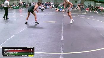 157 lbs Semifinal - Cameron Catrabone, Michigan vs Mason Stewart, Michigan State