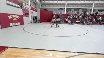 215 lbs Consi Of 16 #2 - John Martinez, St. Paul's School vs Ethan Hall, Southlake Christian