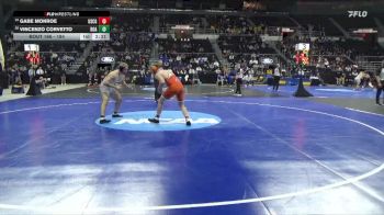 184 lbs Cons. Round 2 - Gabe Monroe, Coast Guard vs Vincenzo Corvetto, Roanoke