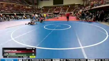 65 lbs Cons. Round 2 - Cayson Ulloa, Firebird Elite Wrestling Club vs Luke Rogers, West Texas Grapplers Wrestling Club